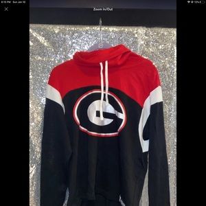 VS Pink GA collegiate Hoodie XS ISO
